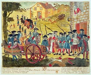The Arrest of Louis Dominique Cartouche (1693-1721)